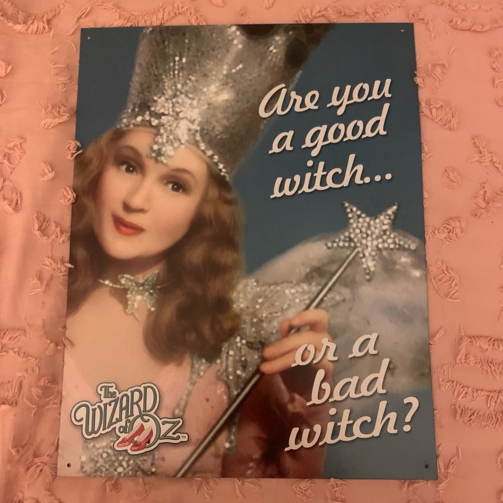 Wizard of Oz Metal Sign